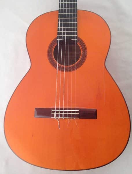 Guitarra flamenca Hermanos Conde 1972 tapa