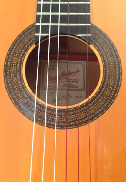 Guitarra Flamenca Pedro Maldonado 1992 Roseta