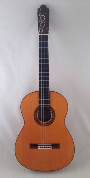 Guitarra flamenca Manuel Bellido 1990 frontal