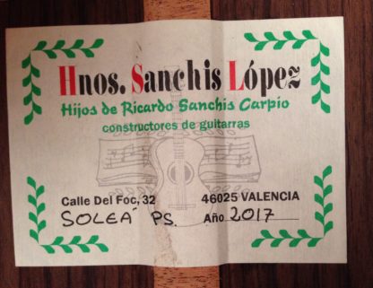 Flamenco-guitar-Hermanos-Sanchis-Lópe-2017-for-sale