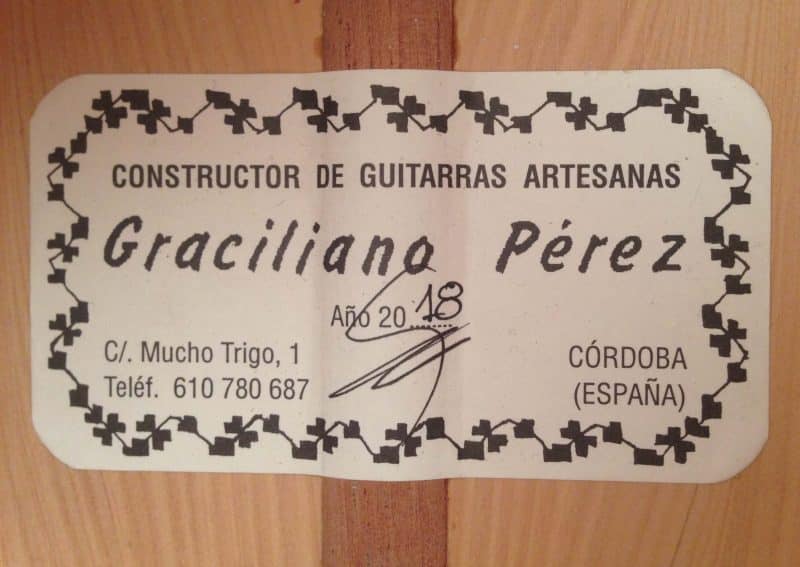 Flamenco-guitar-Graciliano-Pérez-2018