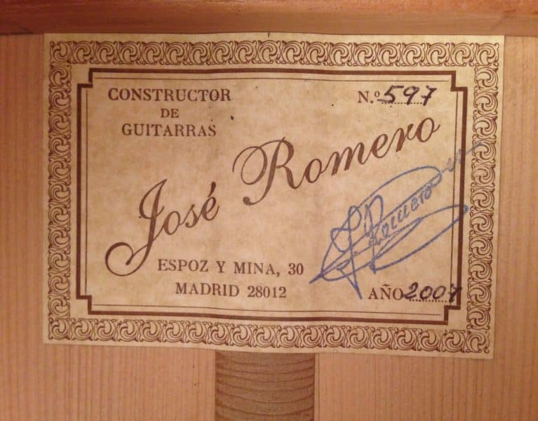 Flamenco-guitar-Jose-Romero-2007